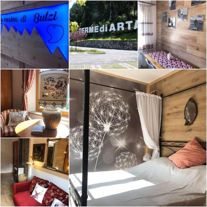 ארטה טרמה Holiday Guesthouse La Casina Di Butzi Pet Friendly - Terme Di Arta - Zoncolan מראה חיצוני תמונה